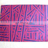 Red Tissue Paper With Blue Colour Printing