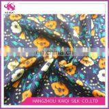 New Fashion Silk Satin Charmeuse Floral Digital Printing Fabric 100% Silk Satin Fabric for Dress | Scarf thumbnail-5