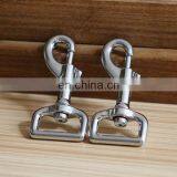 Wholesale bag accessory personalized handbag hooks metal swivel snap hook for dog pet