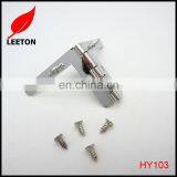 Shiny Nickel Quadrant Box Hinge thumbnail-3