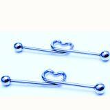 Ins Hot Money Love Ear Scrape Ear Pin Foreign Trade Earphone Wholesale Body Piercing Jewelry thumbnail-4