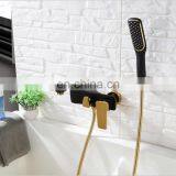 Luxury New Product Wall Mounted Bathtub Hand Held Mixer Shower Faucet Set With Diverter thumbnail-6