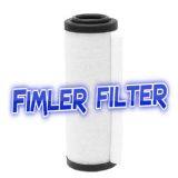Vacuum Pump Filters Exhaust filter cartridge SOGEVAC SV 16/25 - BR2, SV 16/25 D, 71232023