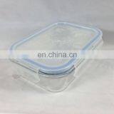 Microwave Oven Safe Glass Food Storage Container With Snap Locking Lid thumbnail-4
