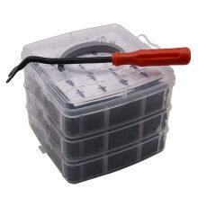 Black Corrosion-resistant Plastic Fasteners for Trunk Bumper Fastening Tools thumbnail-4