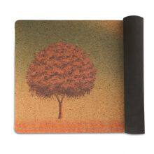 Non-slip Non-toxic Lightweight Cork Printed Yoga Mats Yoga Equipment thumbnail-5