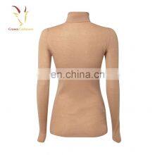 Women Korean Fashion Turtle Neck Top Pullover Sweater thumbnail-2