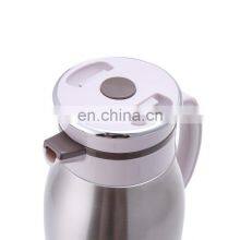 Portable Metal Hiking Outdoor Modern Factory Wholesale Beer Wine Stainless Steel Water Bottle Vacuum Flask Coffee Pot thumbnail-1
