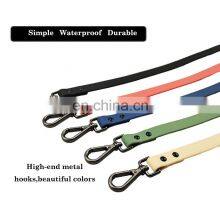 Modern Simple Style Pure Color Waterproof Collar Leash Set High End Dog Products thumbnail-5