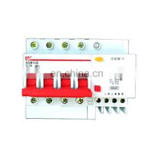 Group on a four-phase four-wire DZ47LE-63 4P 16A residual current device c-switch protector