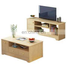 Modern Luxury Living Room Furniture Coffee Table Wood Large Round Outdoor Cafe Side Tea Table Metal Base