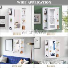 Single Door Wall Mounted Mirror Cabinet for Bathroom thumbnail-5