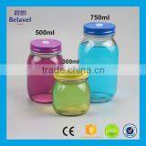 Food Grade Empty Glass Storage Jar Round Clear Glass Honey Jar thumbnail-4