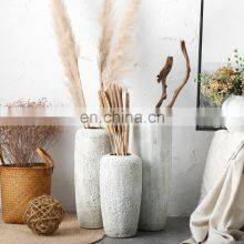 Antique Style Matte Clay Bubble Glazed Ceramic Rustic Pottery Retro Nordic Home Decoration Vintage Vase thumbnail-3