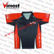 New Style Polo Shirt Design for You With Red and Black Colors thumbnail-1