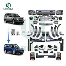 Hot Sale Body Parts Car Body Kit For Land Rover Discovery 3 Upgrade Land Rover Discovery 4 lr3 Upgrade To LR4 L319 Body Kit