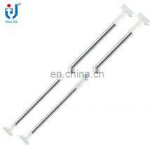 Hot Sale Straight Telescopic Adjustable Shower Curtain Rod thumbnail-3