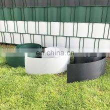 Ral7040 Privacy Screen Garden Protection 4.7cmx50m Vertical Grau Pvc Hard Strip Fence With Clips thumbnail-5
