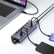 8-port USB Hub, 3 USB3.1-A, 3 USB3.0-A, SD/TF thumbnail-3