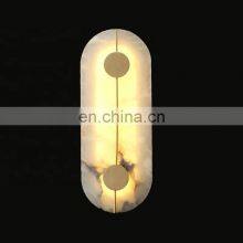 Bedroom Living Room Bedside Light Hotel Room Aisle Alabaster Wall Lamp thumbnail-2