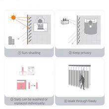 Home Decor Smart Manual Vertical Venetian Blinds Office Living Room Semi-shading Sunshade Vertical Window Blind Curtain thumbnail-4