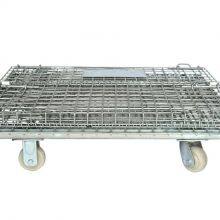 4 Sides Roll Container Roll Cage Warehouse Trolley thumbnail-4