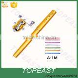 Mini Portable Pocket Fish Pen Shape Aluminum Alloy Fishing Rod Pole Gear Quality Choice