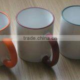 11oz. A gradeRim colour mugs for sublimation printable different rim color is available!