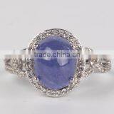 China Professional Fashion Blue Jewelry Star Sapphire Ring thumbnail-3