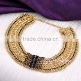New Design Gold Plated Choker Wholesale Chunky Statement Necklace in China thumbnail-3