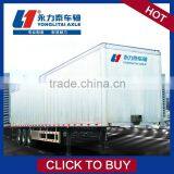 Heavy Semi Flat Bed Semi Trailer Truck thumbnail-2