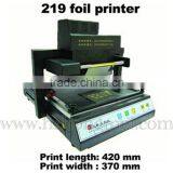 TJ 219 Foil Printer Hot Stamping Machine Leather,varnished Cloth,wooden Board thumbnail-1