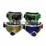 BJ-MG-013A Manufacturer Adult Reflective Brazil Frame Custom Racing Goggles Motorcycle thumbnail-3