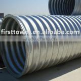 galvanized round road culvert pipe