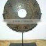 Chinese Antique Carved Jade Stool thumbnail-1