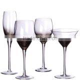 Black and Golden Dots Bottom Martini Glass thumbnail-2