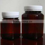 Eco-friendly 500g Palstic Honey Clear Amber Pet Bottle With Tamper-proof Lid