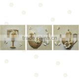 Classic Interior Display Beautiful Sculptures Embossment Canvas Painting