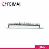 Bathroom Design Storage Corner Wall Mounted Tempered Glass Shelf