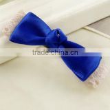 fashion elegant blue hair bow japanese hair clips hair accessory for ladies