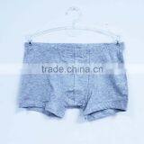 China children's underwear factory boy boxer plain color boys underwear for your design