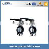 OEM Precision Pneumatic Normally Closed Stainless Steel Butterfly Valve Gearbox thumbnail-4