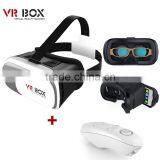 High quality vr box 3d glasses virtual reality vr box 2.0, ABS plastic vr box for Apple IOS, Android