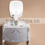 Suction Cup Magnifying Shaving Mirror With Led Lights thumbnail-6