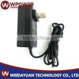 9V 2A Switching Power Adapter With CE FCC SAA C-tick RoHS Certificates