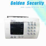 intelligent PSTN home safety fence alarm system with 99 wireless defence zones