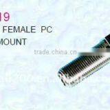 Angle F Female Connector With PC Boad Mount