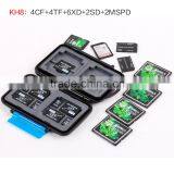 LYNCA KH8-5 Water-Resistant Anti-shock Memory Card Case for 4CF+4TF+6XD+2SD+2MSPD thumbnail-1