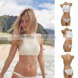 OEM&ODM SEXY HALTER TOP CROCHET KNIT MONOKINI LINED SWIMWEAR SWIMSUIT BIKINI NEW ONE PIECE SWIMSUIT                        
                                                Quality Choice