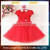Cute Toddler Baby Girl Wedding Dress Baby Flower Tutu Dress thumbnail-3